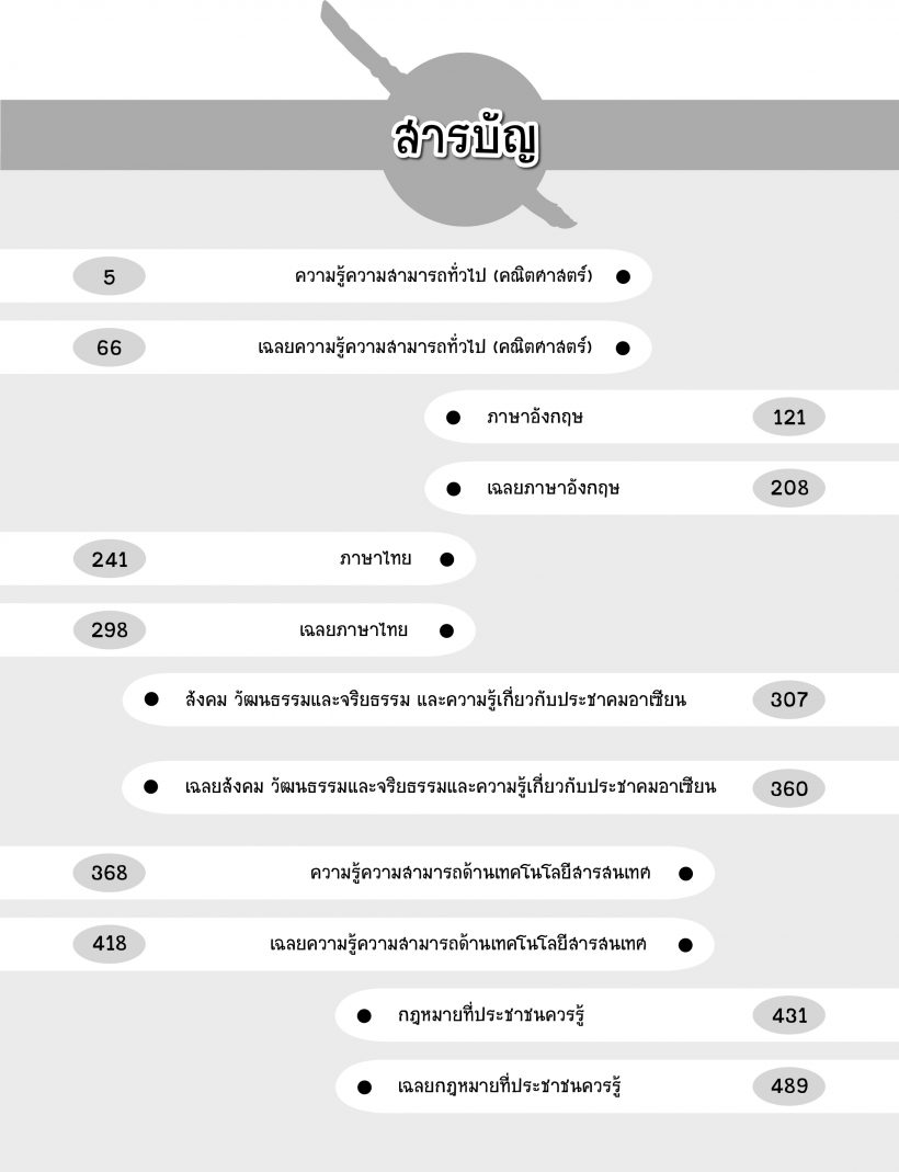 สารบัญ
