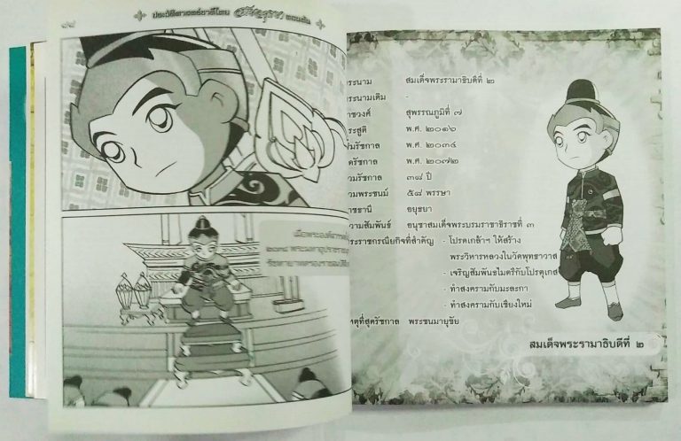 ประวัติศาสตร์ชาติไทย สมัยอยุธยาตอนต้น (ฉบับการ์ตูน)